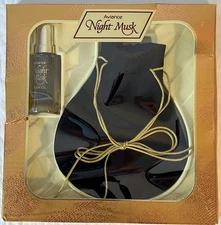 NEW Vintage Aviance Night Musk Perfume Oil .5 Oz With Pouch Prince Matchabelli