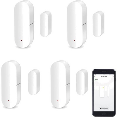 WiFi Türsensor Fensterkontaktsensor Alarm Smart Home Sicherheit App Alexa Goo...