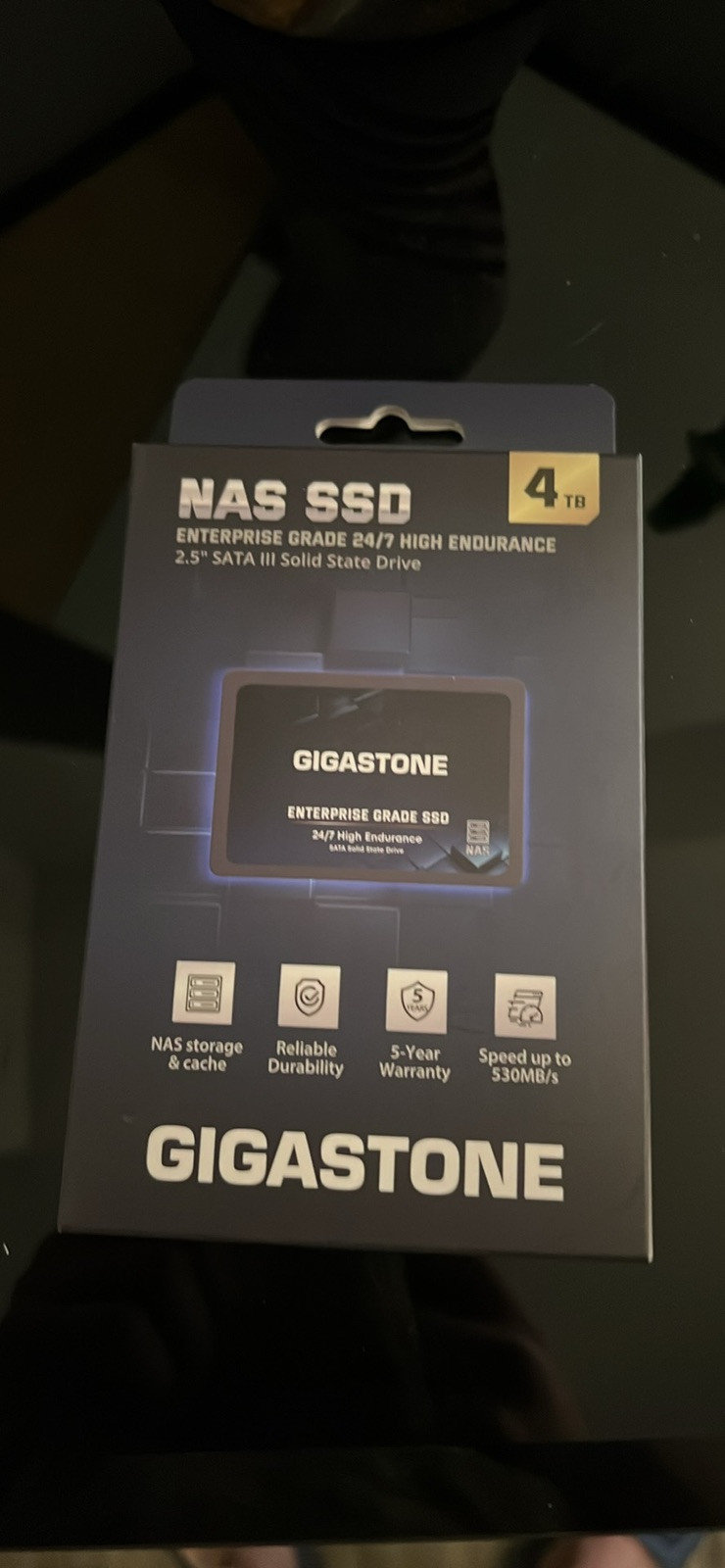 Gigastone 4TB Enterprise SSD New Sealed Fast Reliable Storage