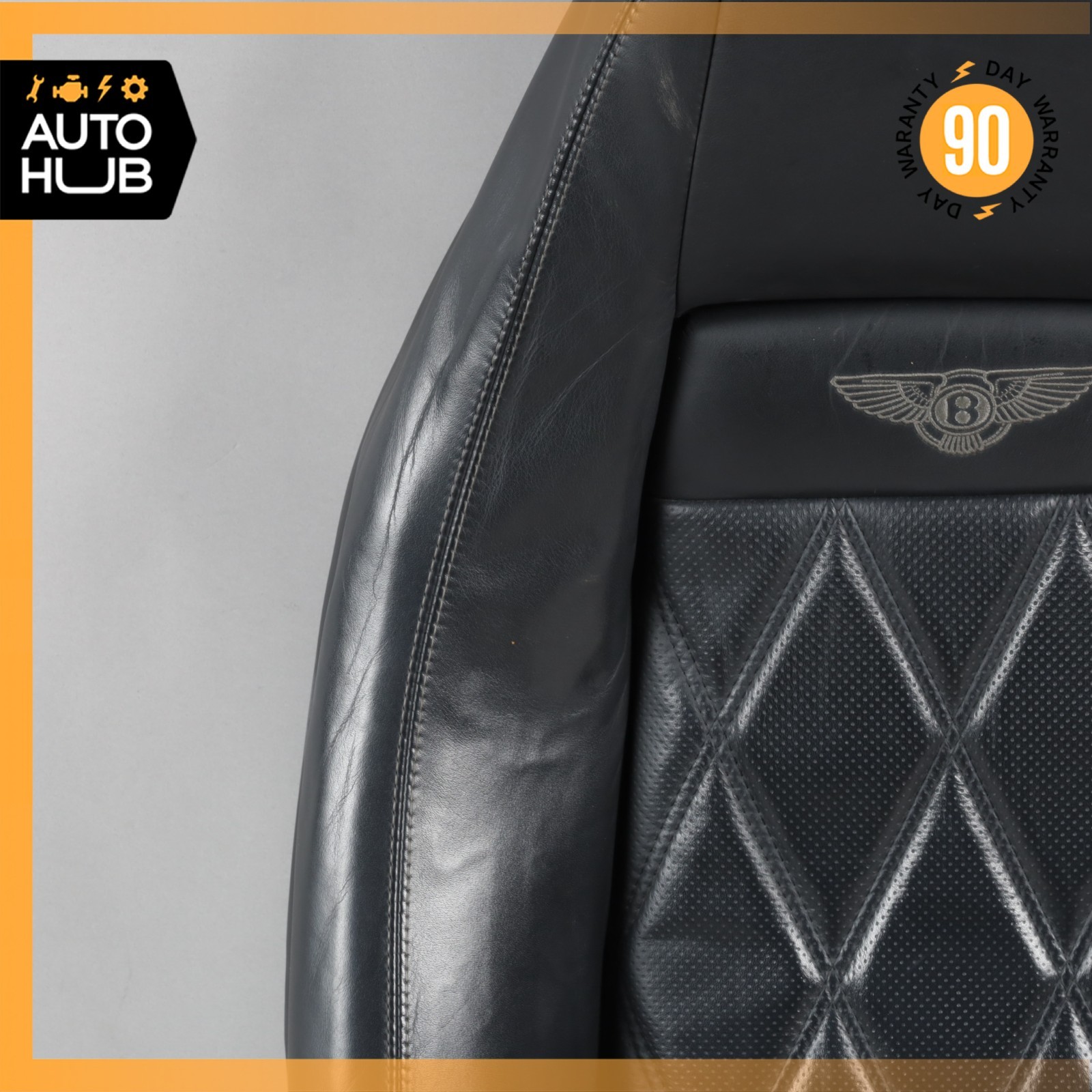07-11 Bentley Continental GTC GT Front Left Side Top Upper Seat Cushion OEM