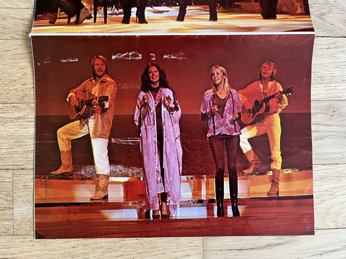 ABBA 1979 Swedish Poster Music Magazine Vintage 1970s | eBay