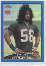 2009 Topps Chrome Blue Refractor Rey Maualuga #TC166 8u9