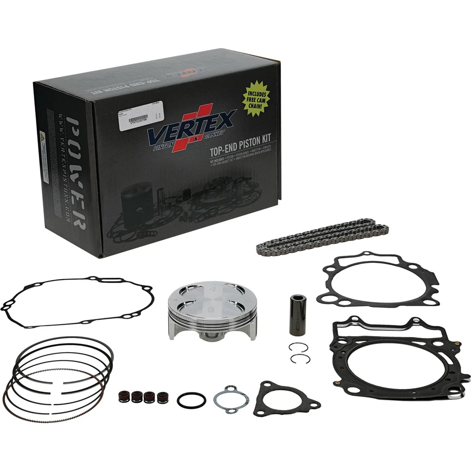 Top End Piston Kit For Yamaha WR 450 F 2019-2020, YZ 450 F 2018-19; VTKTC24270B - Imagem 2 de 4
