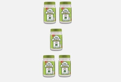 5 Packs of Dabur Nature Care Isabgol Double Action Powder 100gm Exp 2028