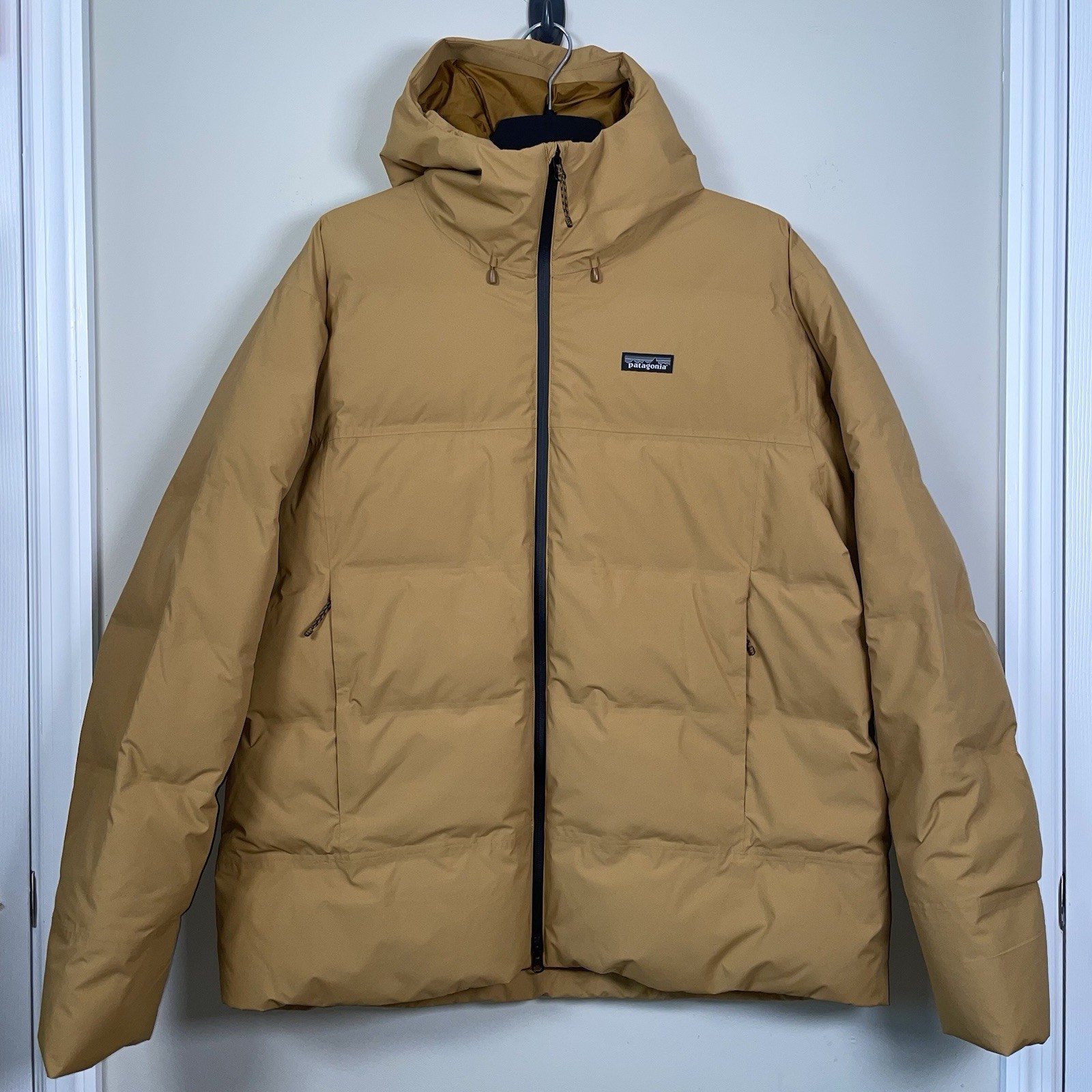 NUEVA Chaqueta Patagonia Jackson Glacier 700 Plumón Impermeable Parka Refugio Marrón