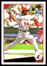Ervin Santana 2009 Topps #356 Angels MLB READ FREE SHIPPING AutographDen