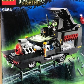 Lego Monster Fighters Vampyre Hearse 9464 Used Instruction Manual Booklet ONLY