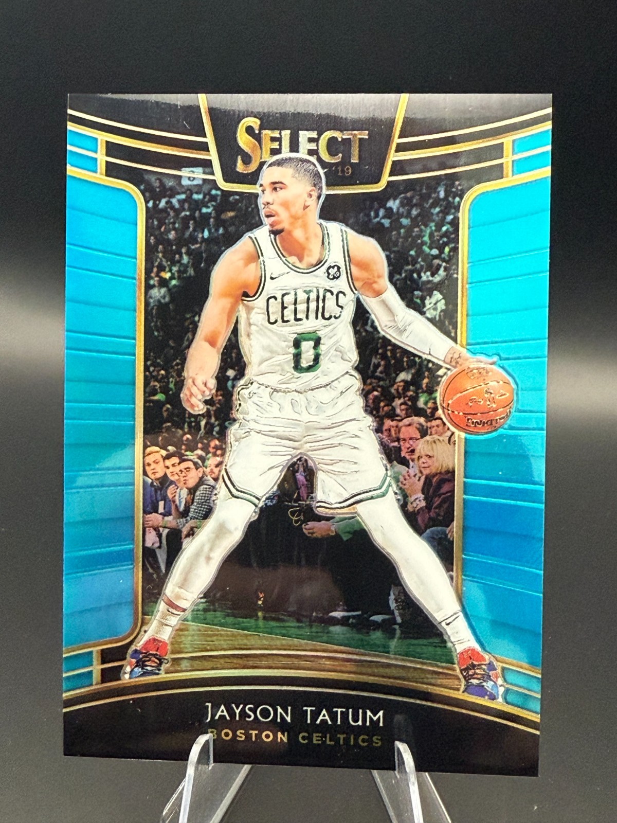 2018-19 Panini Select - Concourse Jayson Tatum #61 Light Blue Prizm /299