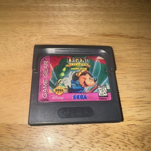 Sega Game Gear - Disney - Legend of Illusion Video Game
