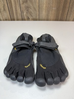 Vibram FiveFingers Black Minimalist Toe Shoes EU 41 US 8.5-9 Barefoot Running