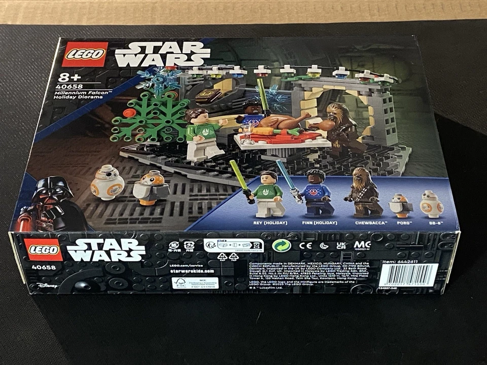 LEGO Star Wars 40658 Diorama des fêtes du Faucon Millennium (neuf/scellé) - Photo 2/4