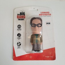 Big Bang Theory Funko 8GB Flash Drive Leonard Hofstadter Figure New See Descript