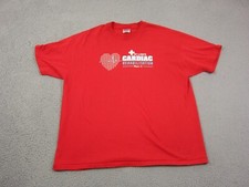 Vintage Hanes Shirt Adult 2XL XXL Red Single Stitch Made in USA Doctor Medical