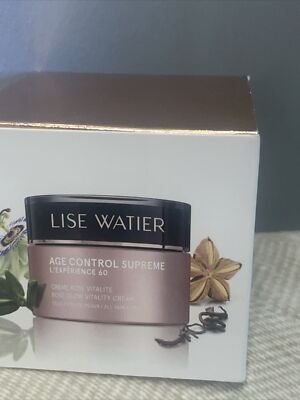 Lise Watier AGE CONTROL SUPREME L'Experience 60 DAY CREAM REDUCE DARK SPOTS 1.7