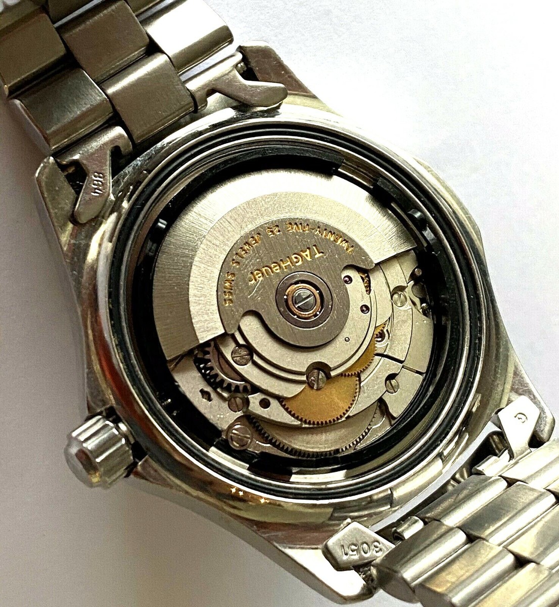 TAG Heuer WK2116-0 ZC3940 2824-2 25j Men's Watch Automatic TAG Heuer WK2116-0 ZC3940 2824-2 25j Men's Watch Automatic