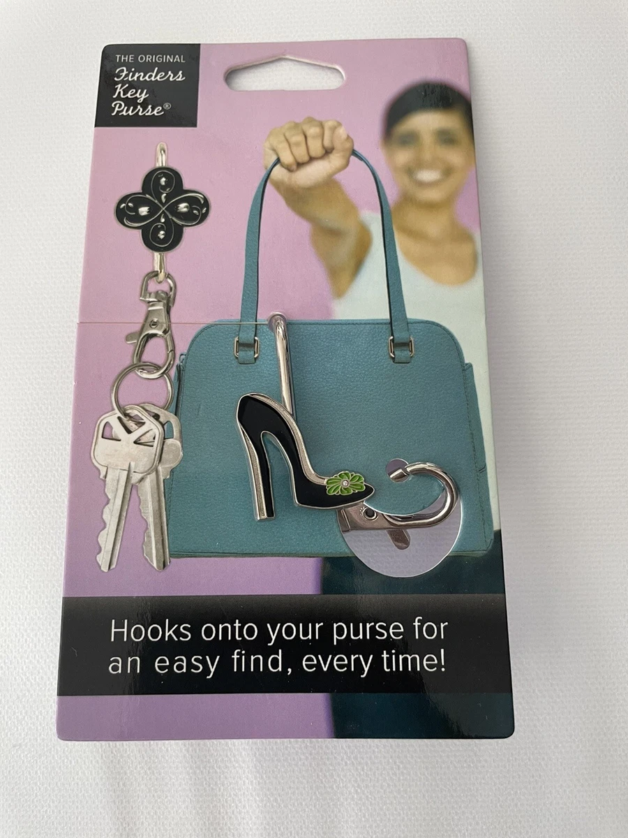 High Heel Stiletto Key Purse Hook Alexx Bag Hanger Holder Clip