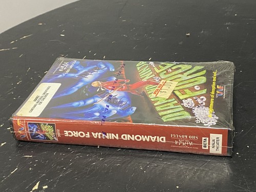 Vintage DIAMOND NINJA FORCE Beta Tape Not VHS Betamax - Picture 2 of 9
