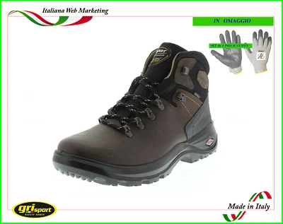 SCARPONI SCARPE SCARPA TREKKING GRISPORT 11590 ESCURSIONI CACCIA MONTAGNA UOMO