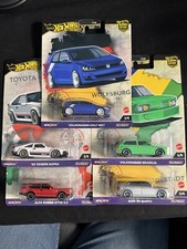 Hot Wheels Premium World Tour Car Culture - Complete Set of 5 Cars