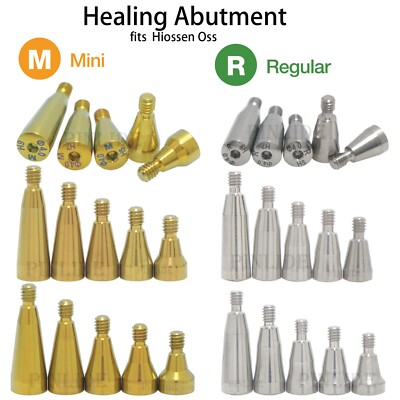 US Dental Osstem Hiossen Healing Abutment  Cover Screw Mini Regular Platform