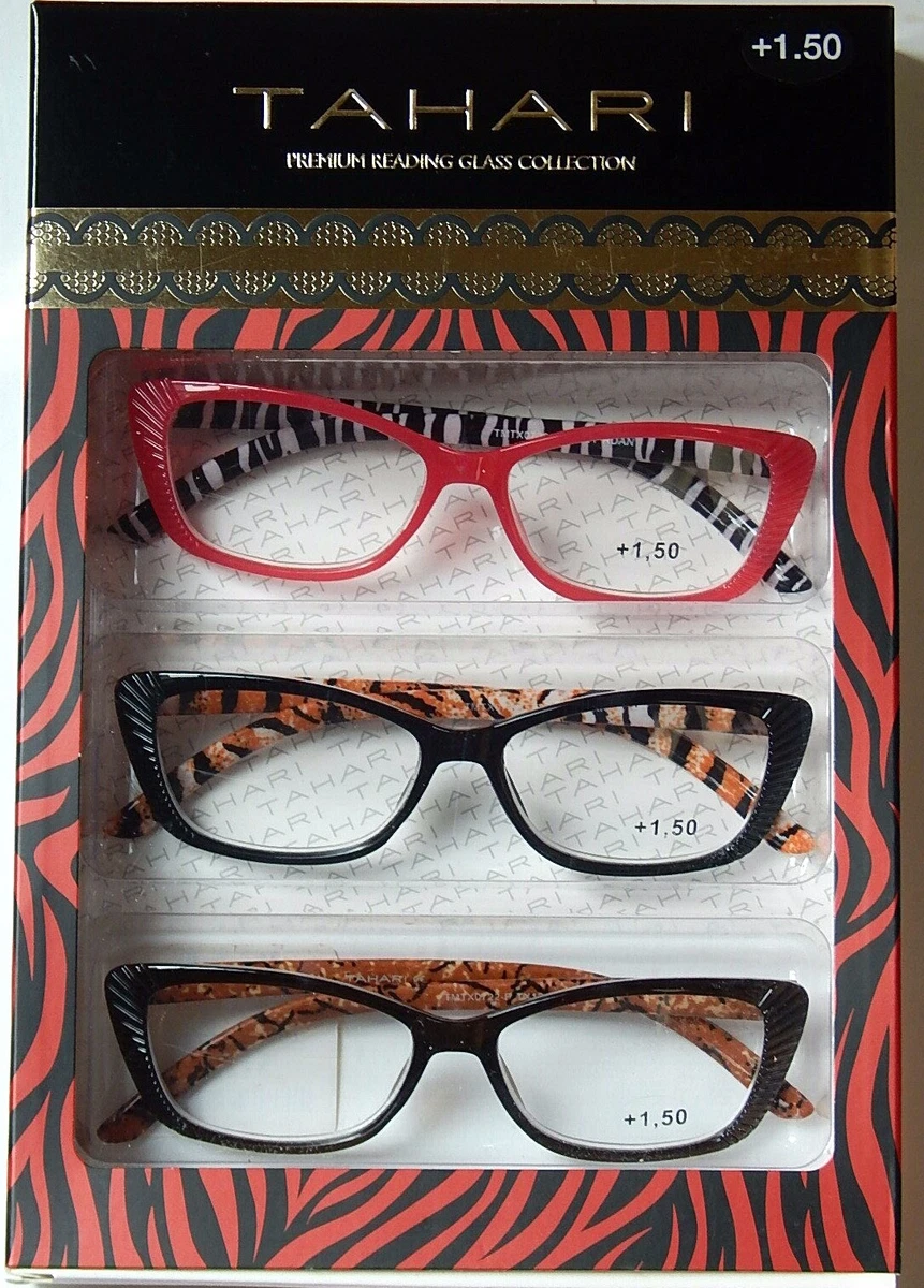 Tahari reading store glasses