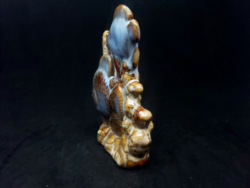 Underwater Fish Figurine - Two Fish Exploring the Depths, Ceramic - Picture 8 of 8