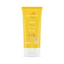 Aqualogica Glow Dewy Sunscreen SPF 50 with Papaya  Vitamin C  PA    UVA/UV