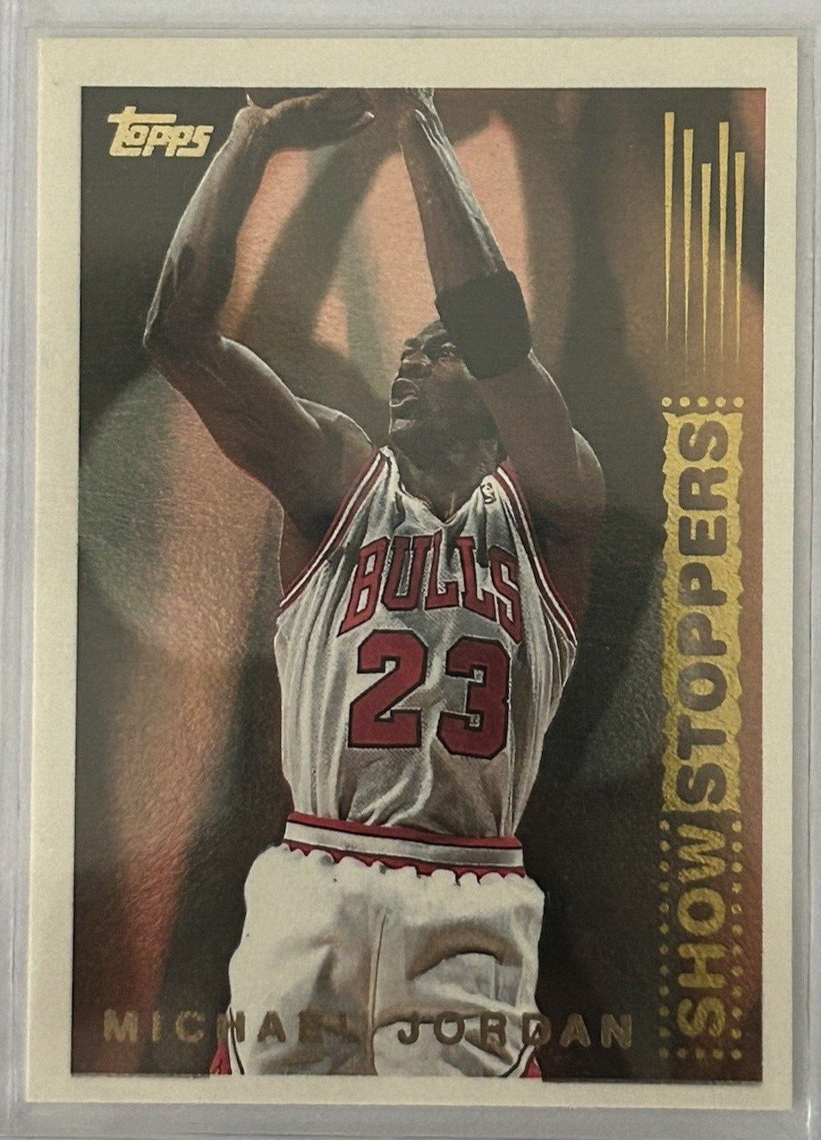 1995-96 Topps - Show Stoppers #SS1 Michael Jordan RARE