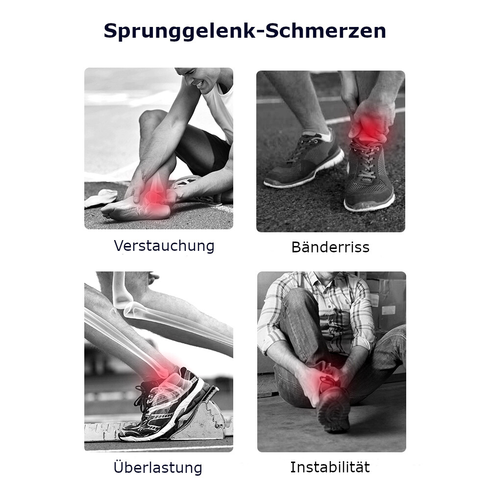 Sleeve Stars Knöchelbandage Verstellbar - Kompressionsstütze Für Sport & Alltag