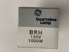 GE Quartzline Lamp BRH 120V 1000W / Ea