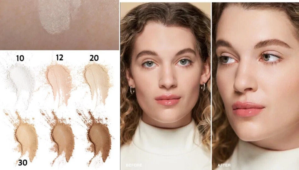 CHANEL #10 Poudre Universelle Libre ACABADO NATURAL POLVO SUELTO 30g velo compacto Foto 4 de 4