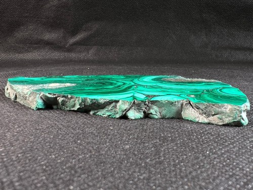 Losa de cristal de malaquita, piedra de malaquita verde, fabricación de joyas, decoración del hogar, 50411 - Imagen 6 de 8