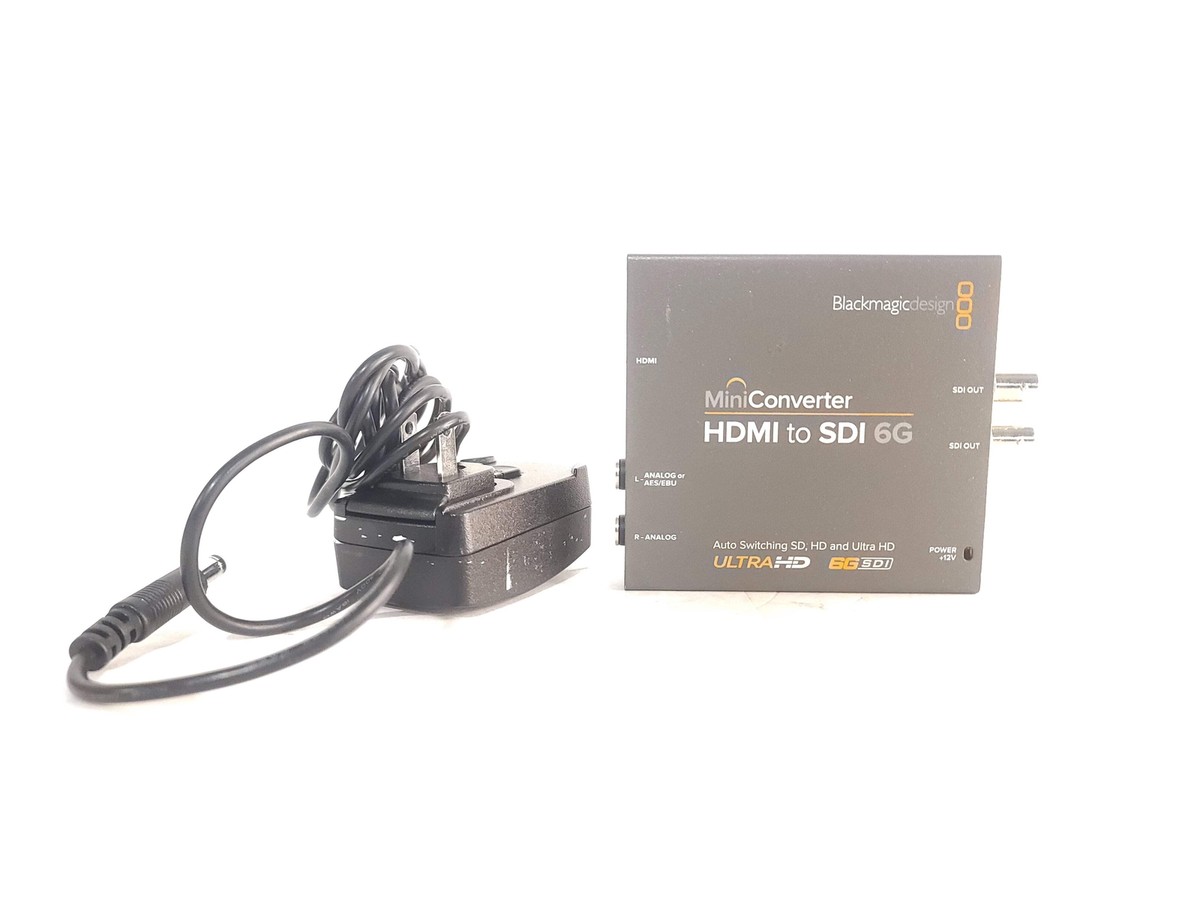 新品同様Mini Converter HDMI to SDI 6G Blackmagic Design Mini Converter HDMI to SDI 6G | Sweetwater