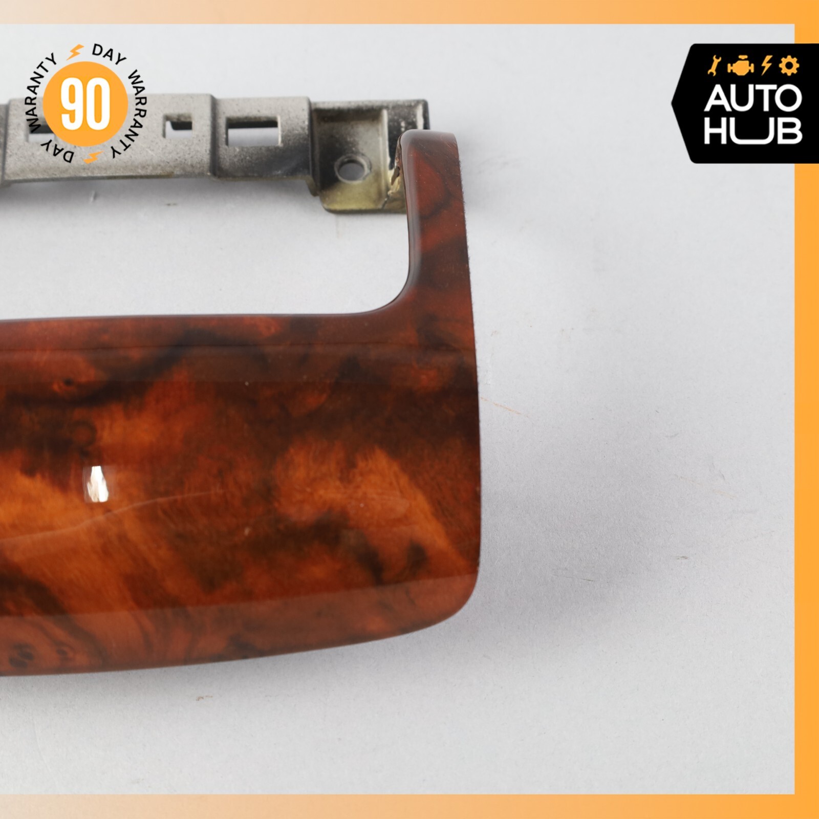 07-11 Bentley Continental GTC Rear Center Console Trim Bezel Wood OEM 62k