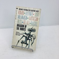 Invasion Of The Robots Paperback Library Science Fiction 1969 Asimov Phillip...