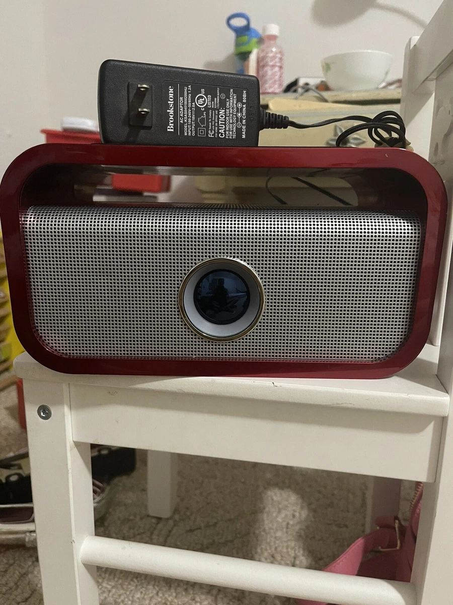 BROOKSTONE Big Blue Bluetooth Speaker. Tested And Work eBay