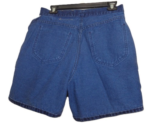 LNWOT Vtg 90s LEE High-Waist Jeans Shorts Women 14/MED 5-inch Inseam Indigo Blue - Picture 10 of 15