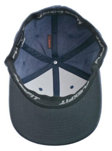 Quiksilver Surf Style Final Wave Logo Blue Flex FIt Mütze - Bild 8 von 8