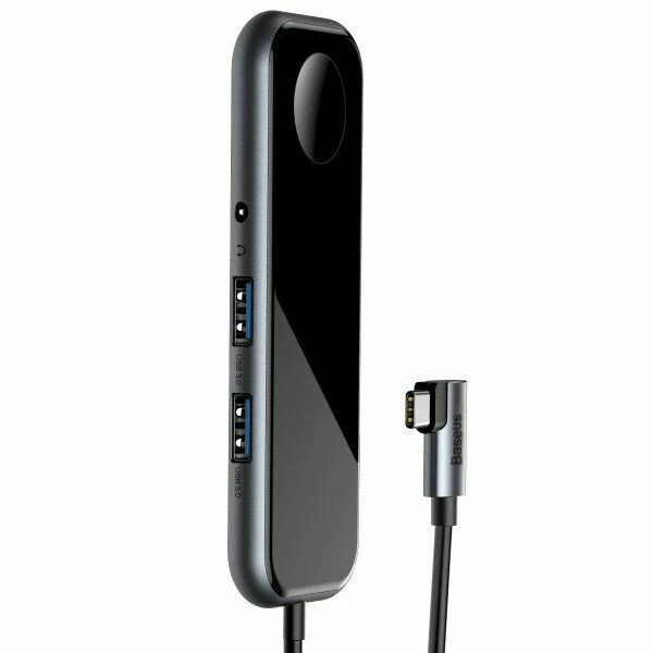 USB-C Male to 2 x USB 3.0 HDMI 4K Portable Multifunctional Hub for iWatch - Image 2 of 4