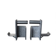 PRISP J-Hooks for Squat Stand - Compatible with 2 x 2 Inch Racks, Sold in Pairs