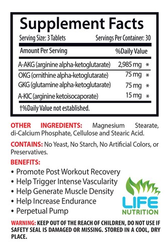 Super Mass Gainer - Nitric Oxide 3150 Plus - Testosterone, Muscle Booster 3B - Picture 2 of 4