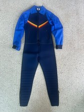 Vintage Murrays Marine Two Piece Full Front Zip Neoprene Rainbow Wetsuit Large