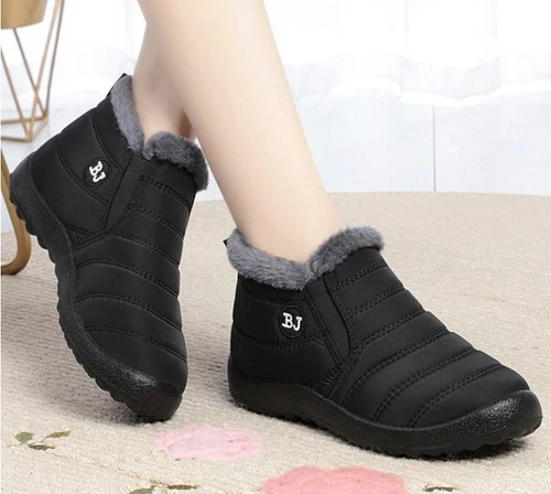 Scarpe Donna Invernali Stivali Scarponcini Pelo Tronchetti fashion Hot - Foto 3 di 20