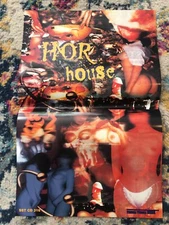 Vintage HOR House Electronic Rock Promo Poster SST Records 1995 Greg Ginn Rare