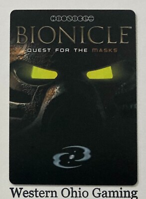 2001 Bionicle TCG Onua Toa of Earth Promo Card CCG First Edition