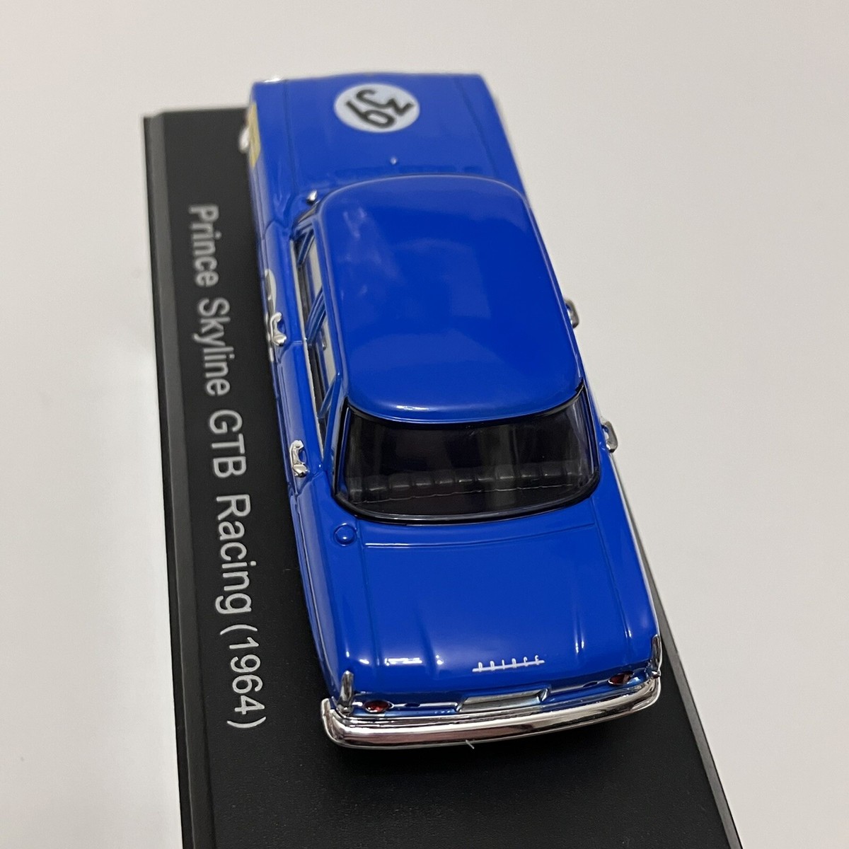 1:43 Prince Skyline GTB Racing 1964 Diecast Toy Car Rare Hachette