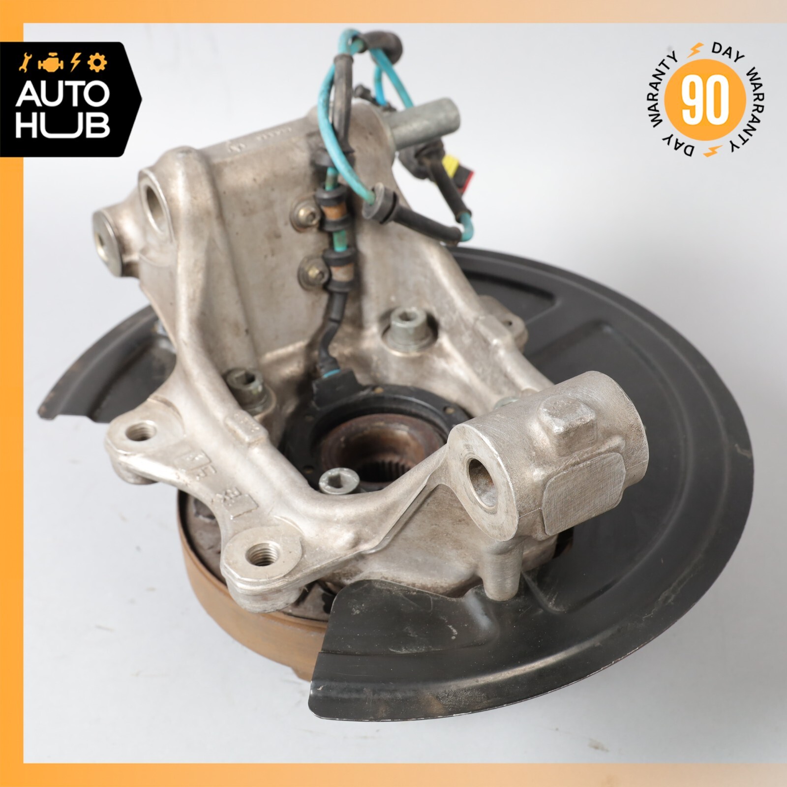 02-04 Maserati Coupe 4200 Rear Right Side Spindle Knuckle Hub OEM