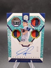 2019 Panini Chronicles - Prospect Cornerstones Marble #PC-FW Forrest Whitley /10