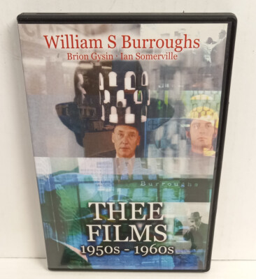 WILLIAM S BURROUGHS THEE FILMS 1950S 1960S CHERRY RED FILMS 2007  