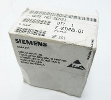 Siemens Simatic 6ES5 760-2CA21 Round Plug E:01 -sealed-